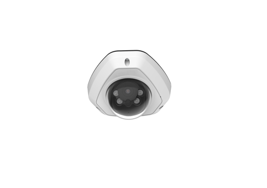 Milesight MS-C8173-PD Mini Dome Kamera - 8 MP, AI, 4 K, IR, 30 m, IP67/IK10