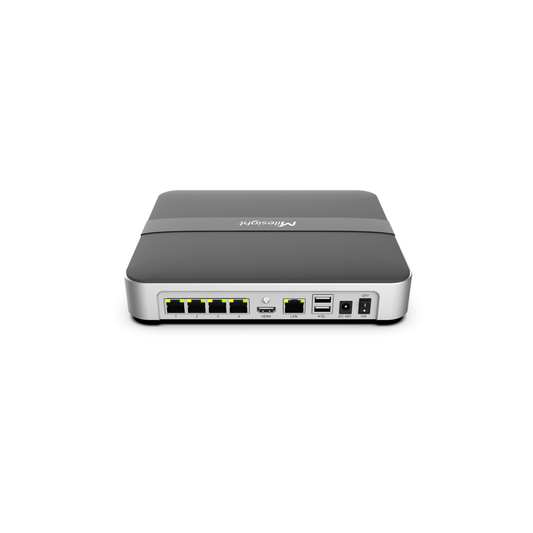 Milesight MS-N1004-UPC / SP4 Rekorder (Mini-NVR) für IP-Kameras, 4-Kanal